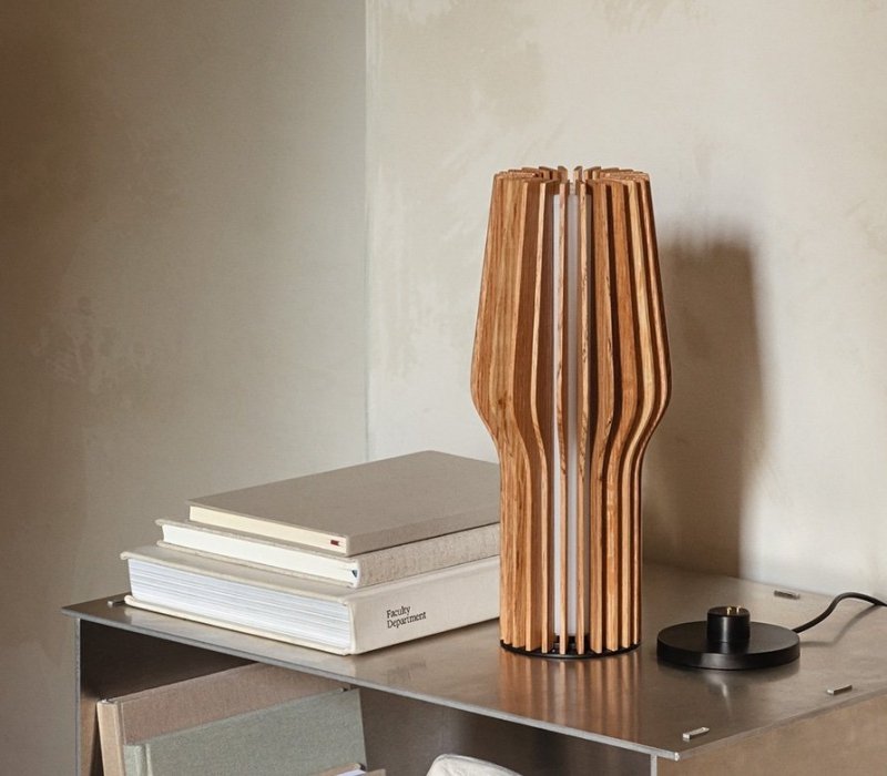 Eva Solo RADIANT Bezprzewodowa Lampka LED - Dąb Naturalny