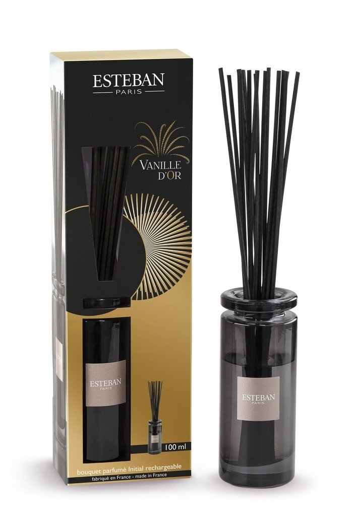 Esteban PARIS Dyfuzor Zapachowy w Patyczkach 100 ml / Zapach Vanille d'Or
