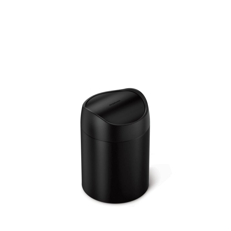 simplehuman HOME Kosz Stołowy na Toaletkę 1,5 l / Czarny