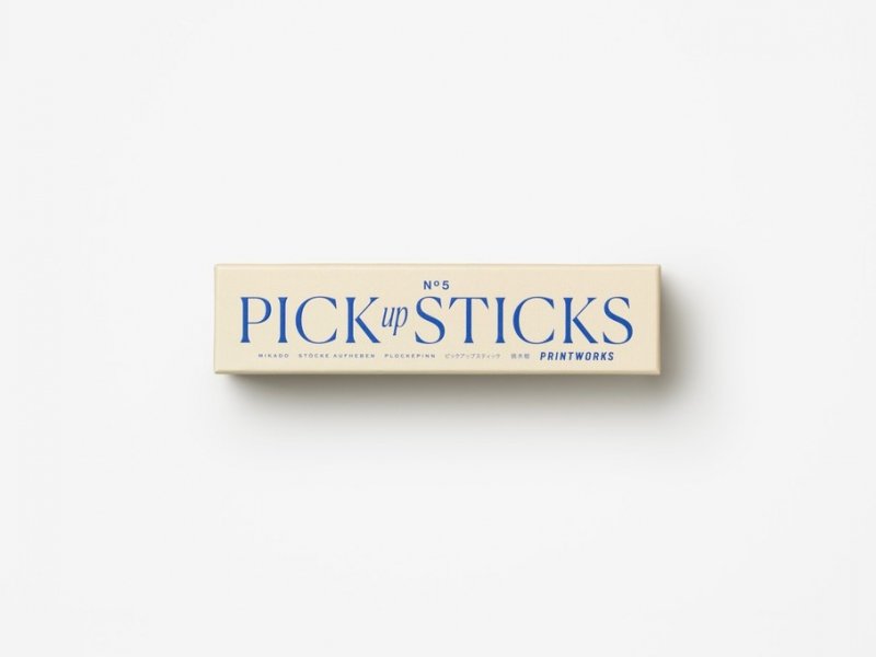 Printworks GAMES Zestaw do Gry Pick Up Sticks / Bierki