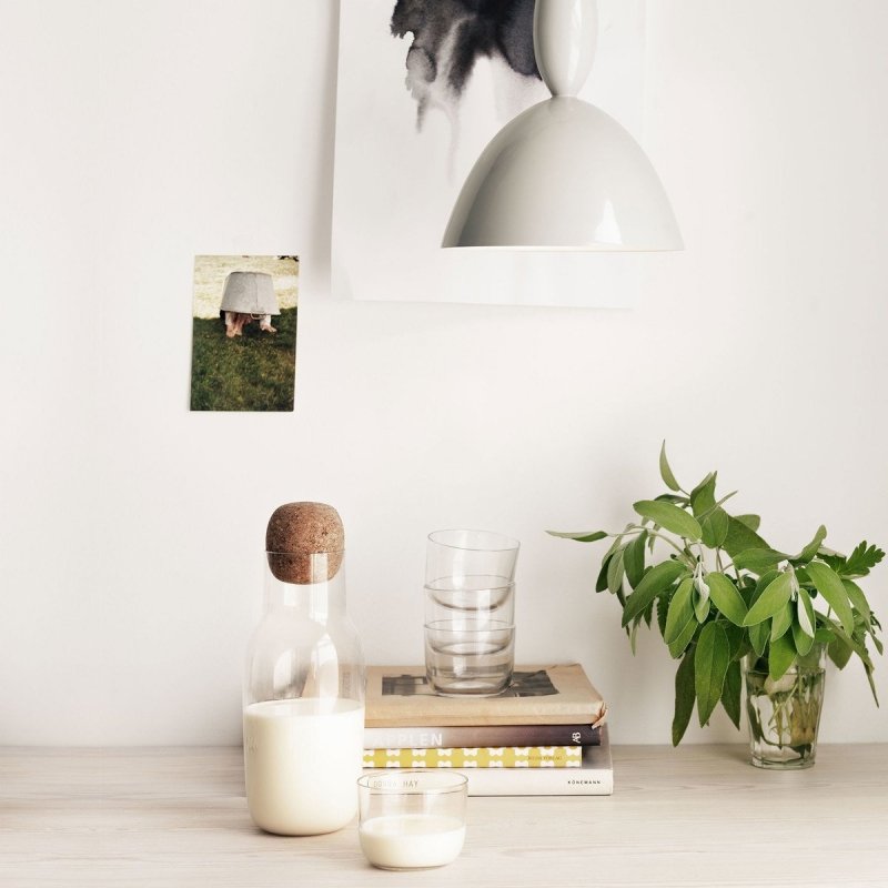 Muuto CORKY Szklanki Niskie 4 Szt. Bezbarwne