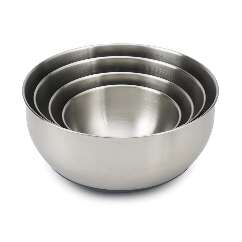 Joseph Joseph NEST Zestaw Stalowych Misek Kuchennych z Pokrywkami PREP&amp;STORE 100 COLECTION