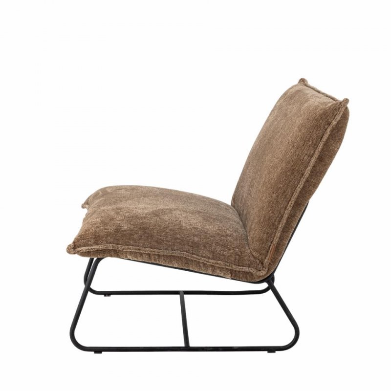 Bloomingville CAPE Fotel Lounge / Brązowy