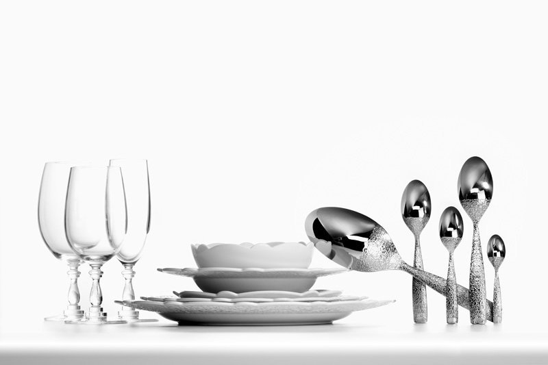 Alessi DRESSED Łyżeczki do Kawy Espresso 6 Szt.