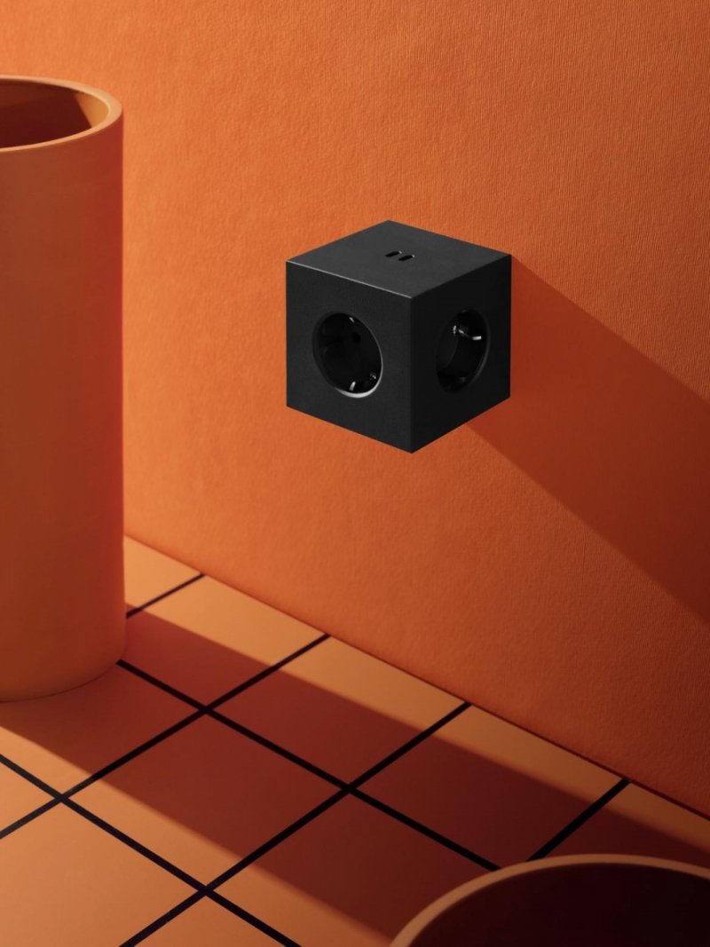 Avolt SQUARE 2 Rozgałęziacz - Listwa Zasilająca / Zielony