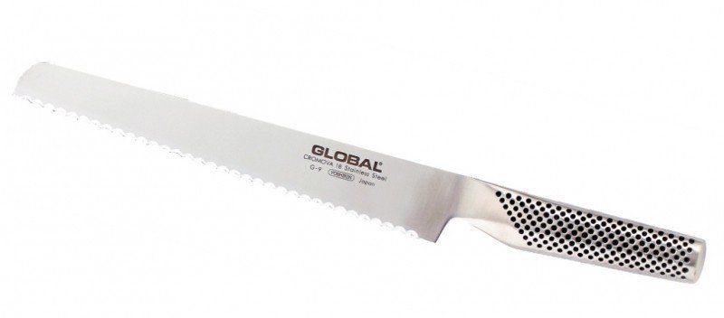 GLOBAL - Japoński Nóż do Pieczywa 22 cm G-9