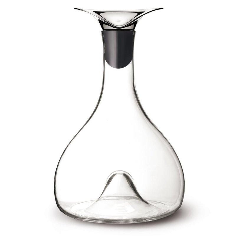 Georg Jensen WINE Karafka do Wina ze Stalowym Korkiem