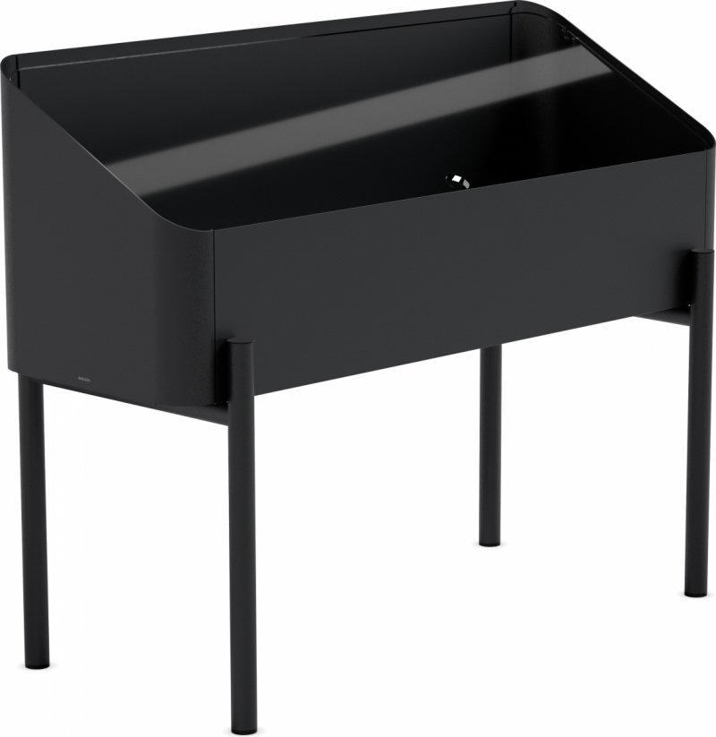 Czarna szklarnia ogrodowa czarna