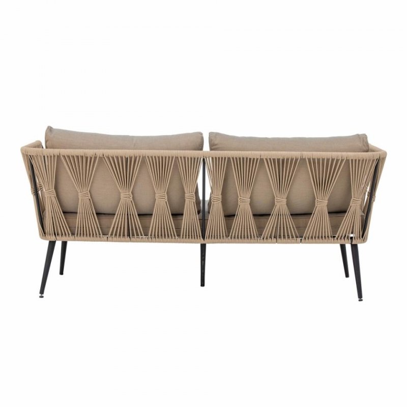 Bloomingville PAVONE Sofa Ogrodowa / Brązowa
