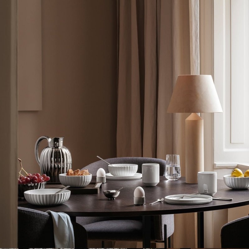 Georg Jensen BERNADOTTE Talerz Obiadowy 26 cm Biały