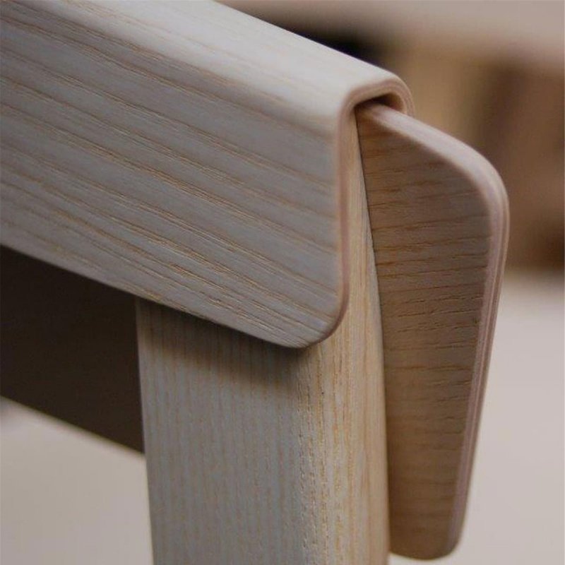 Muuto COVER Krzesło Drewniane - Szare
