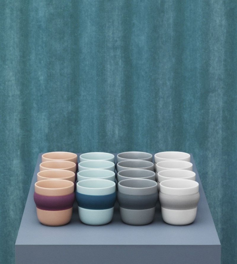 Normann Copenhagen OBI Kubek do Kawy 180 ml / Szary