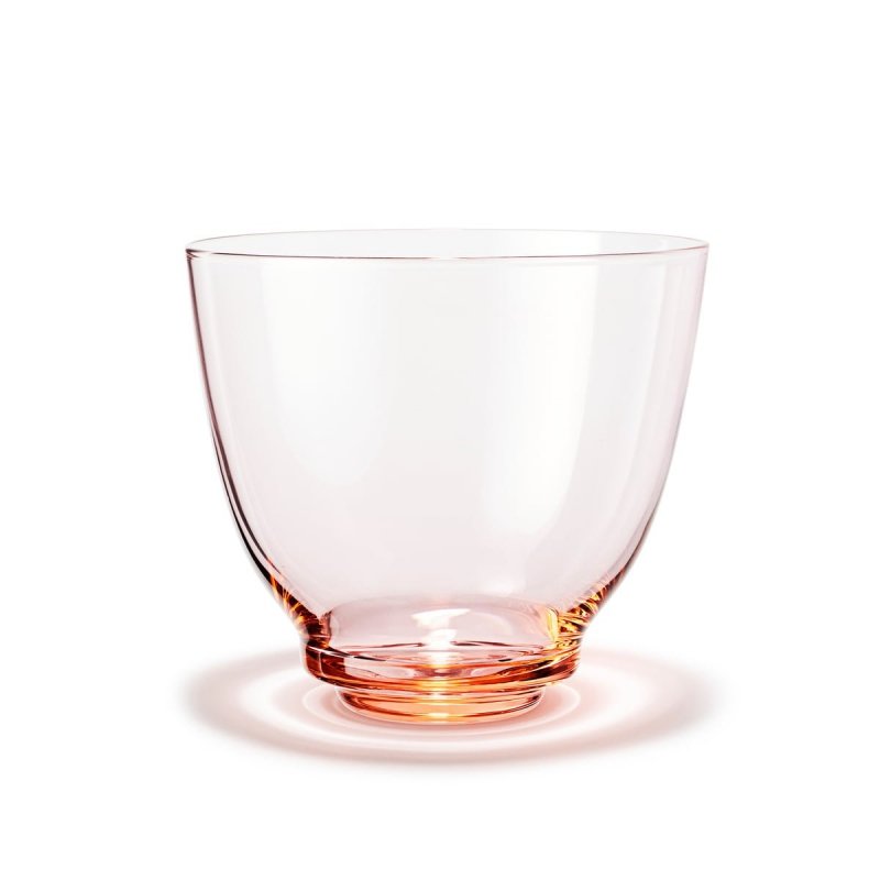 Holmegaard FLOW Szklanka 350 ml / Jasnoróżowa