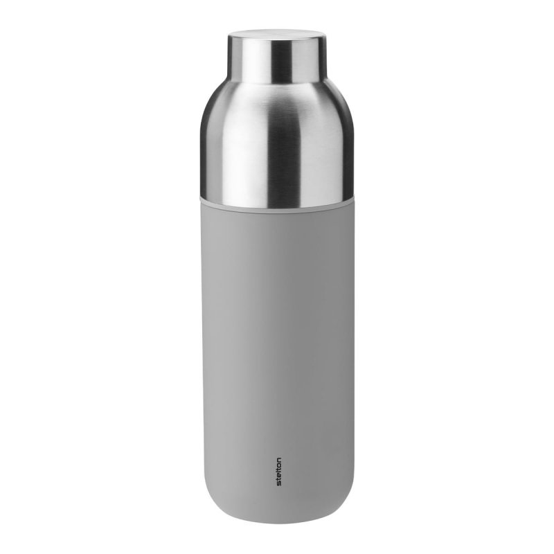 Stelton KEEP WARM Termos - Stalowa Butelka Termiczna 0,75 l Szara