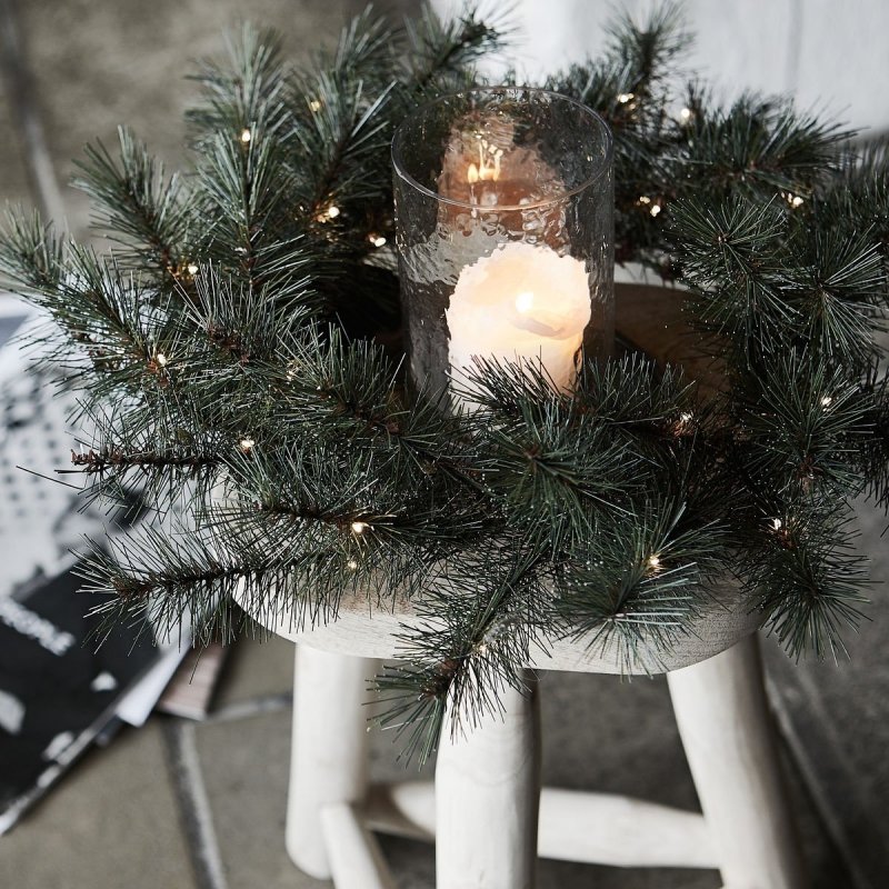 House Doctor CHRISTMAS Wieniec Świąteczny z Lampkami LED
