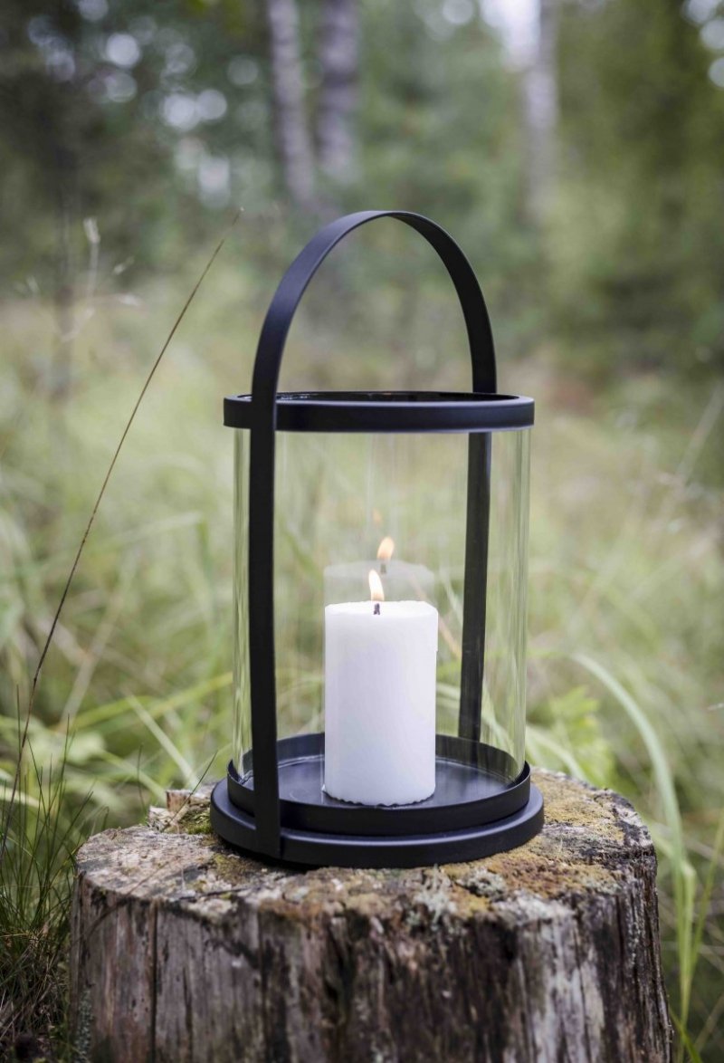 Scandinavia SCANDI Latarnia / Lampion 30 cm Czarny