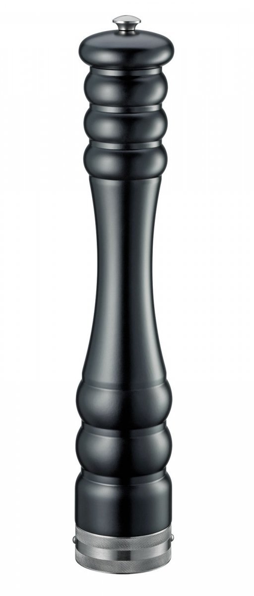 Zassenhaus MUNCHEN Drewniany Młynek do Pieprzu 30 cm Czarny