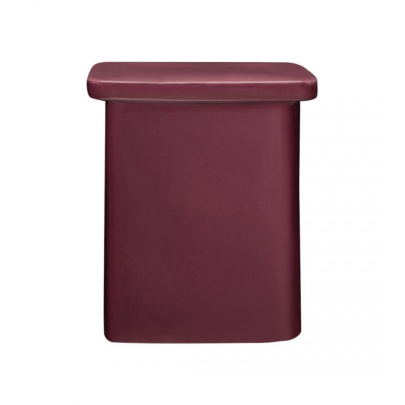 Blomus TOKI Stołek - Stolik Ceramiczny / Bordowy