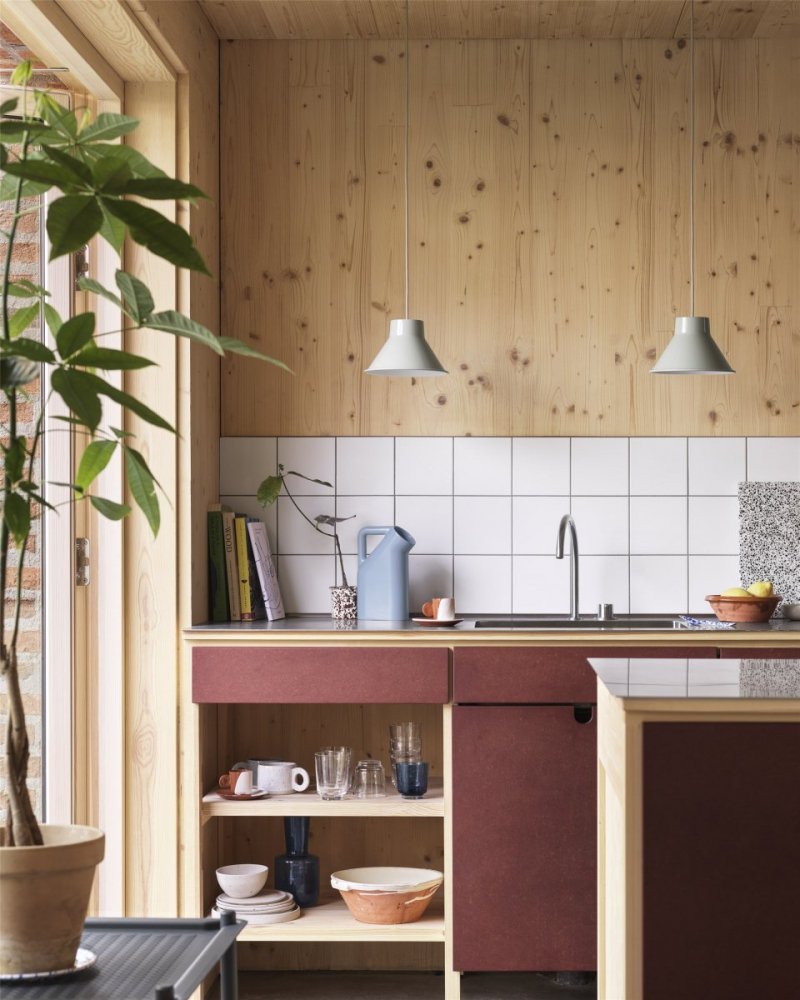 Muuto TOP PEDANT Stalowa Lampa Wisząca 28 cm Szara