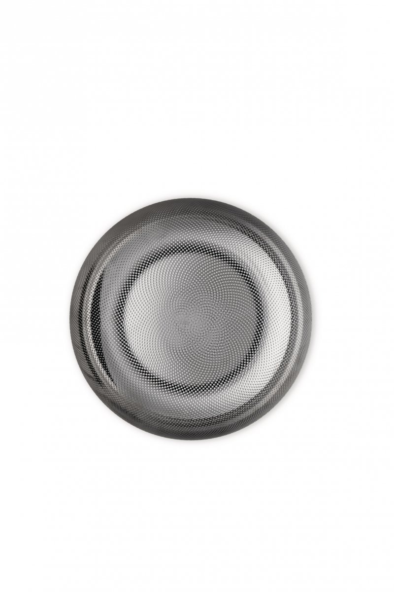 Alessi TEXTURE Stalowa Misa na Owoce 24 cm Srebrna