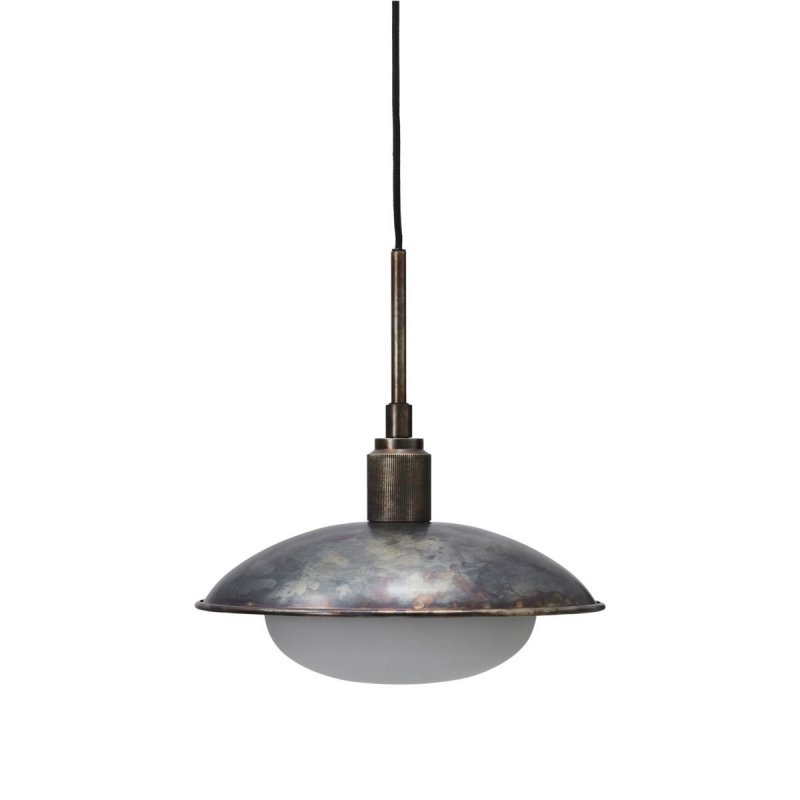 House Doctor BOSTON Lampa Wisząca 32 cm Brązowa Antyczna