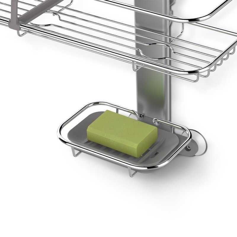 simplehuman BATH Regulowane Koszyki Prysznicowe - Wiszące