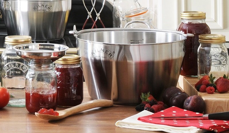 Kilner Garnek do Smażenia Dżemów, Konfitur, Powideł - Stal Nierdzewna