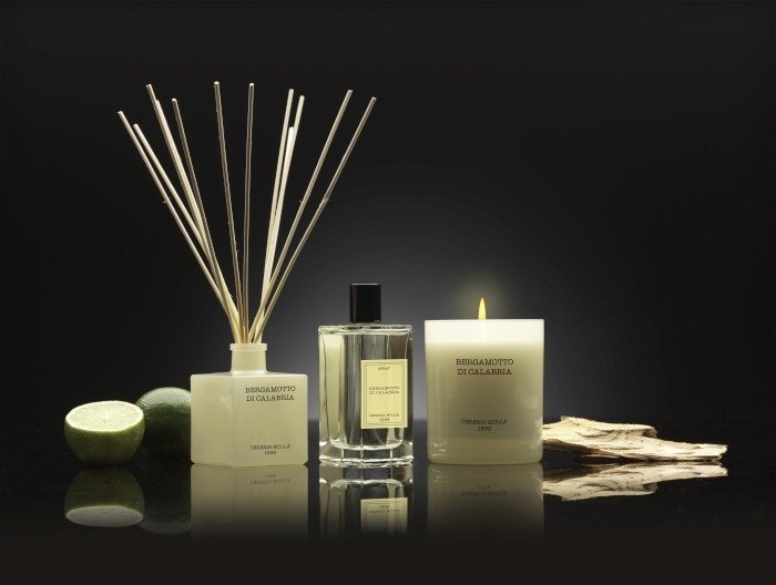 Cereria Molla BOUTIQUE Dyfuzor Zapachowy z Patyczkami 100 ml Bergamotto di Calabria