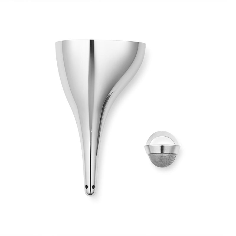 Georg Jensen SKY Stalowy Lejek Napowietrzający do Wina