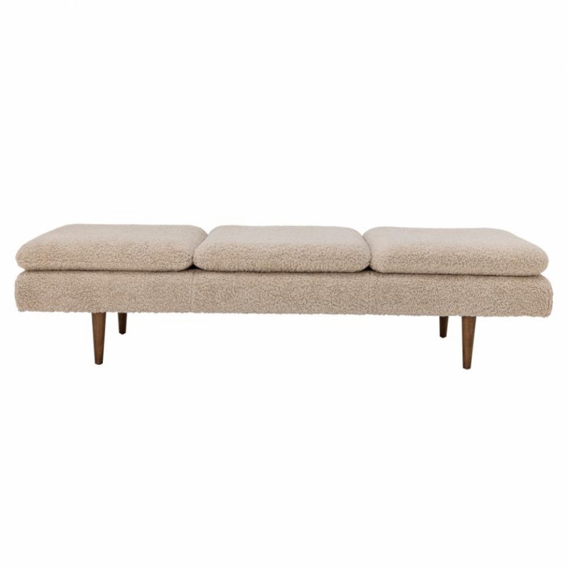 Bloomingville PIONE Leżanka w Tkaninie Boucle / Beżowa