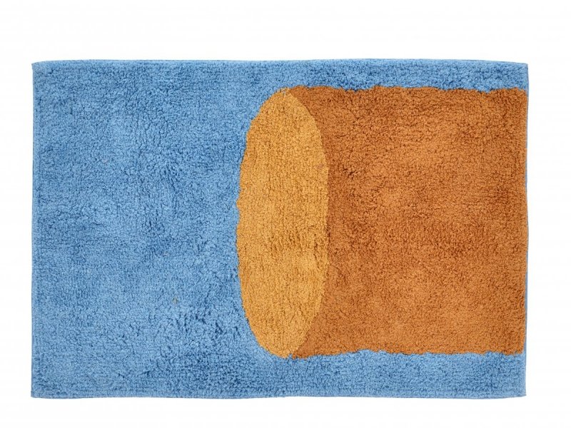 Villa Denmark STYLES Kolorowy Dywan 60x90 cm / Niebieski - Brązowy