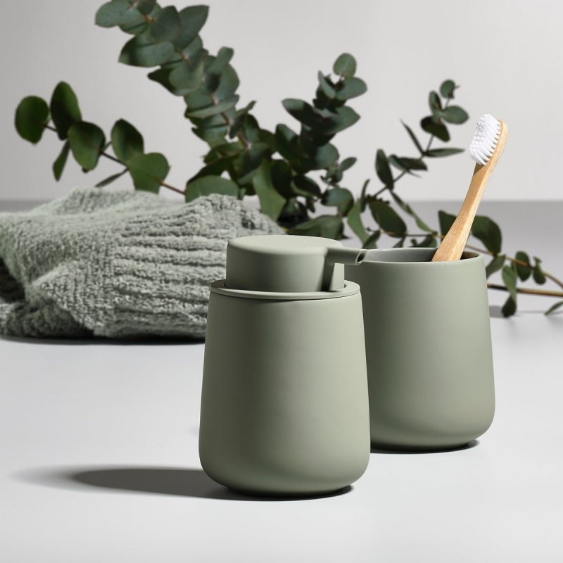 ZONE Denmark NOVA ONE Mydelniczka Okrągła / Zielona Matcha Green