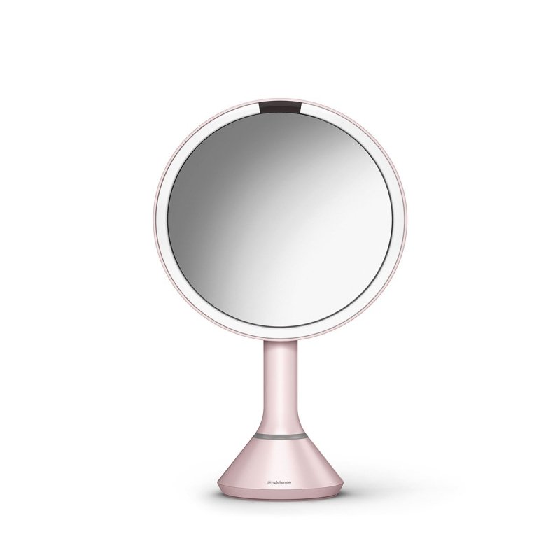 simplehuman SENSOR Lustro Kosmetyczne do Makijażu - Powiększające, z Podświetleniem - Różowe