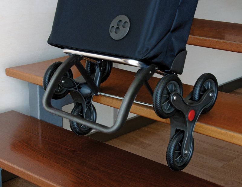 Rolser BIG POLAR 6L Wózek na Kółkach - Torba na Zakupy / Czarny