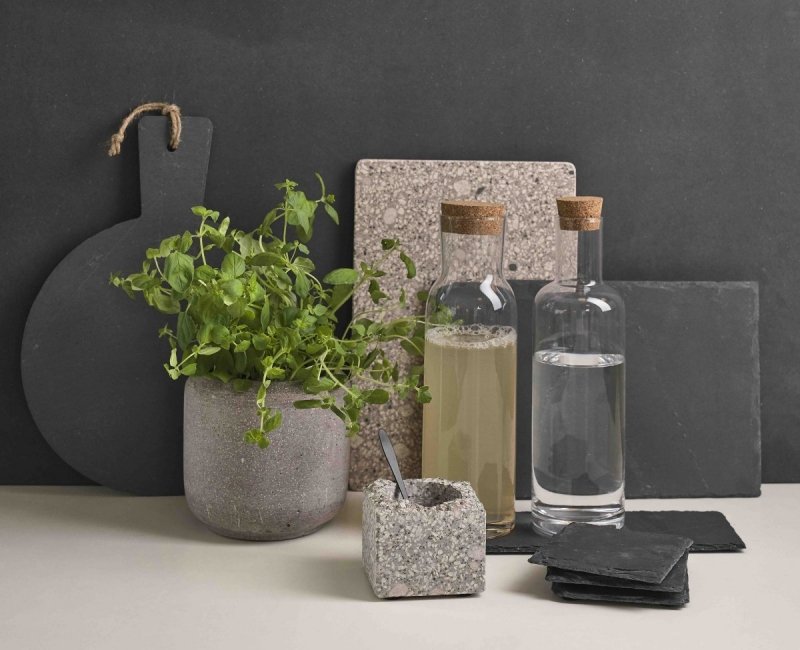 Villa Collection SCANDI Doniczka do Kwiatów 14 cm Brązowa
