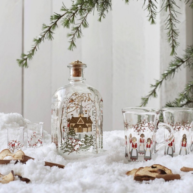 Holmegaard CHRISTMAS 2021 Świąteczne Szklanki do Gorących Napojów / Grzanego Wina 2 Szt.