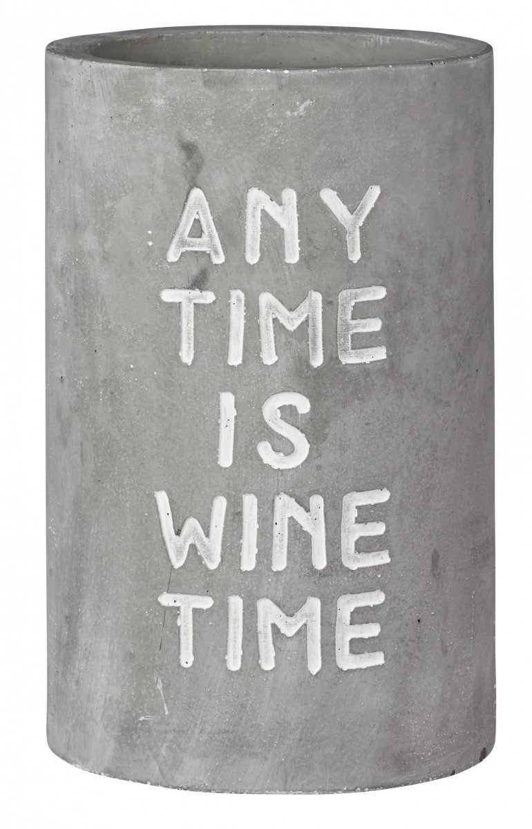 Rader HOME Kubełek - Cooler do Wina z Betonu - Any Time is Wine Time
