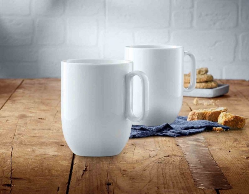 Wmf BARISTA Kubek z Uchem 380 ml Biały 2 Szt.