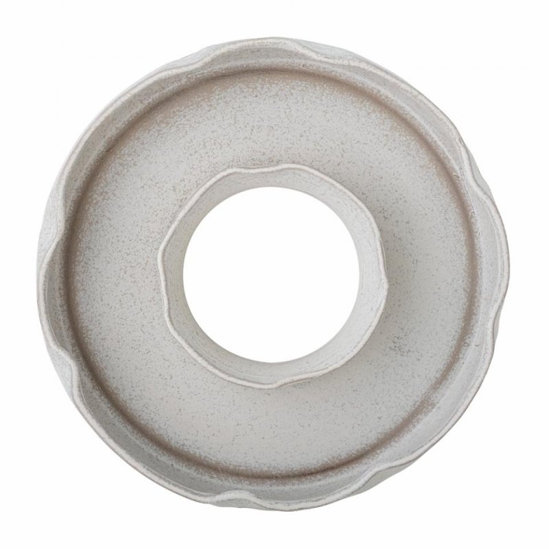 Bloomingville LEDA Ceramiczna Misa - Taca Dekoracyjna / Szara