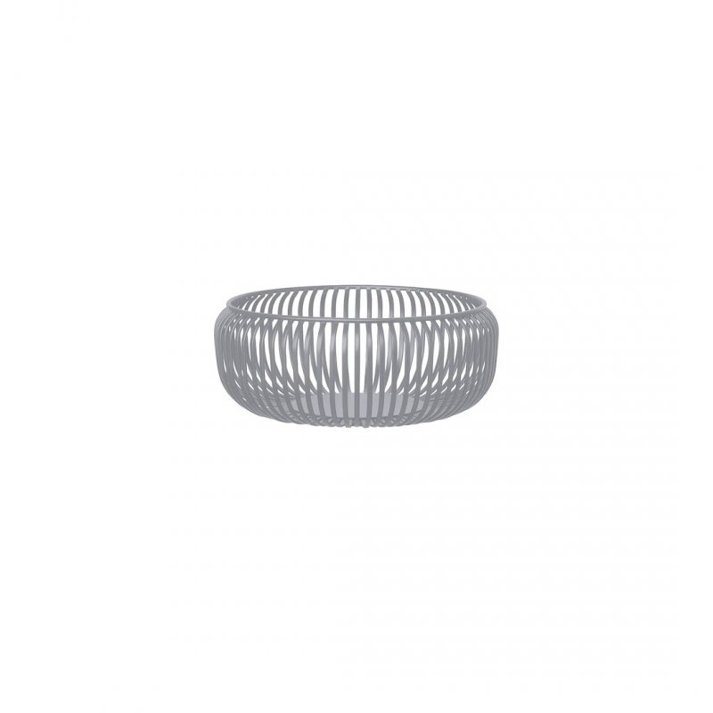 Blomus LITO Metalowy Kosz na Owoce 25 cm / Szary Steel Gray