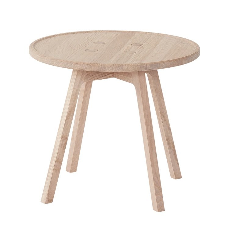 Andersen Furniture C2 Okrągły Stolik Kawowy z Drewna Dębowego 50 cm