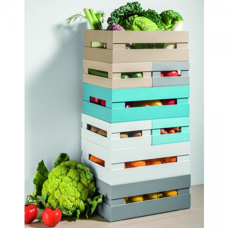 Guzzini ECO KITCHEN Skrzynka do Przechowywania S / Szara