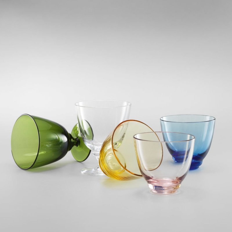 Holmegaard FLOW Szklanka 350 ml / Zielona