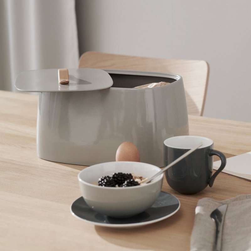 Stelton EMMA Chlebak - Pojemnik na Pieczywo / Szary