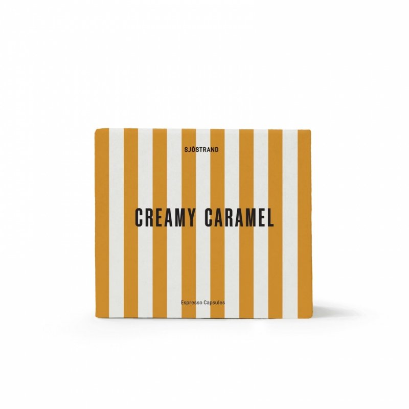 Sjöstrand CARAMEL FLAVOUR Kawa Organiczna w Kapsułkach  - Kapsułki 10 szt. / Karmelowa