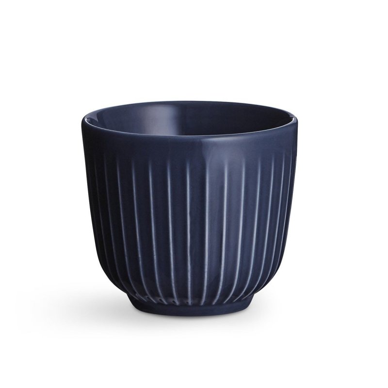 Kähler HAMMERSHØI Kubek bez Ucha 200 ml Granatowy