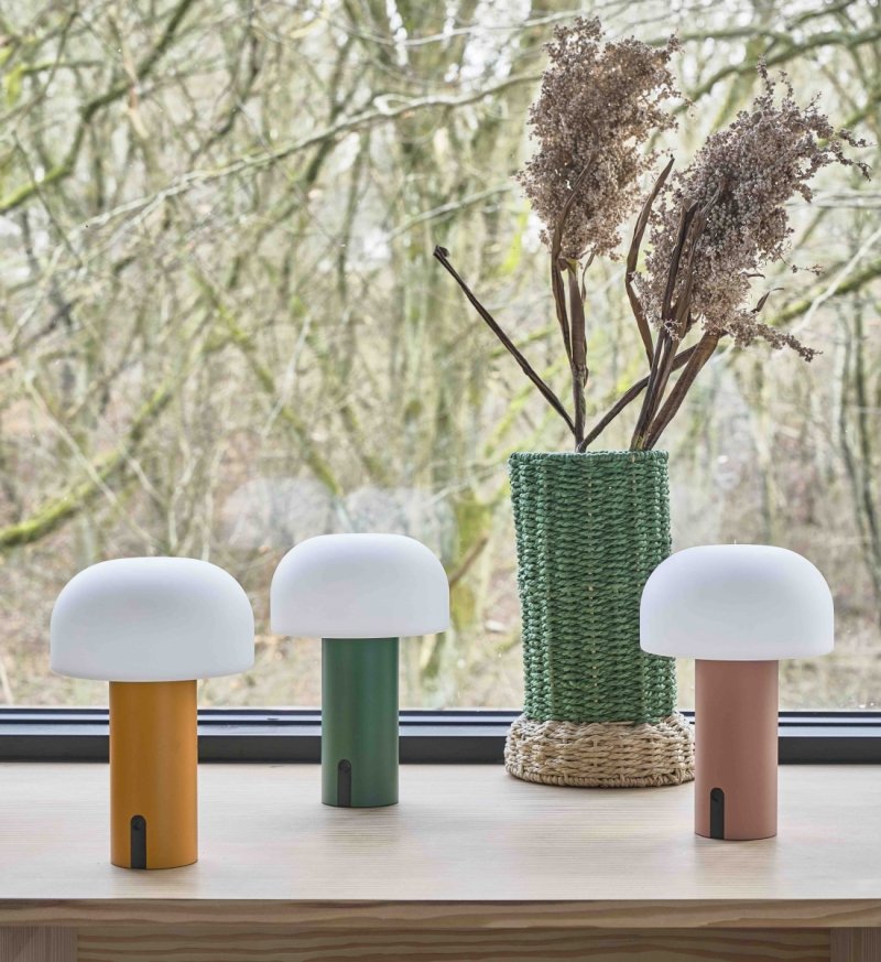 Villa Denmark STYLES Bezprzewodowa Lampka LED / Zielona