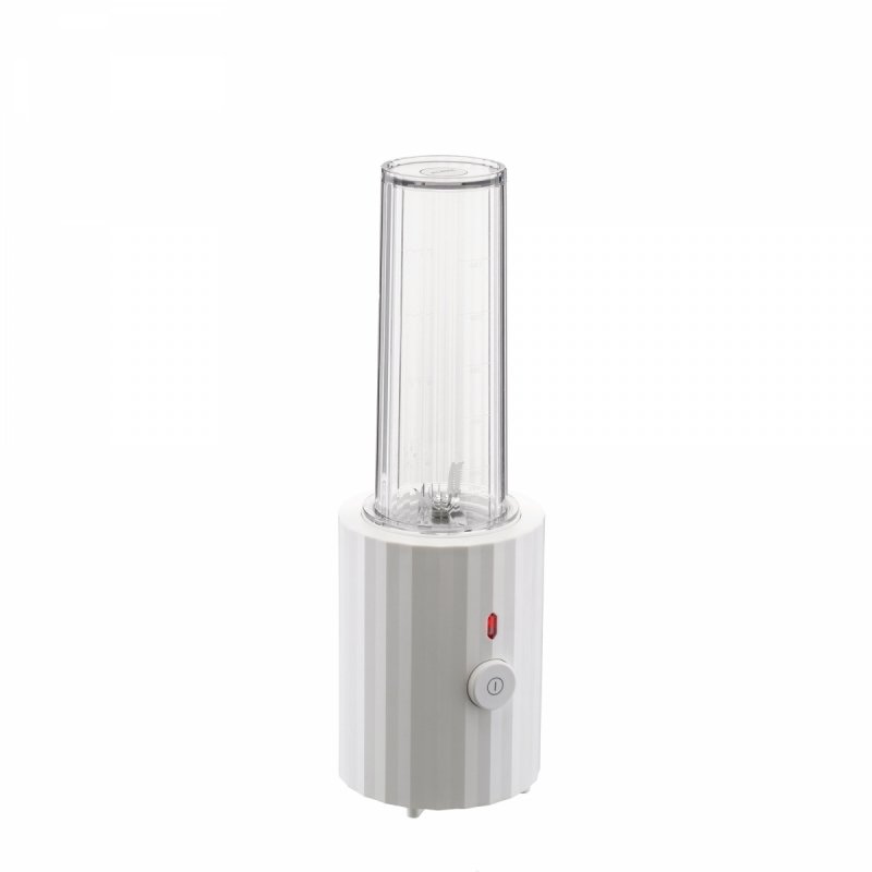 Alessi PLISSE Blender z Butelką do Koktajli ON THE GO / Biały