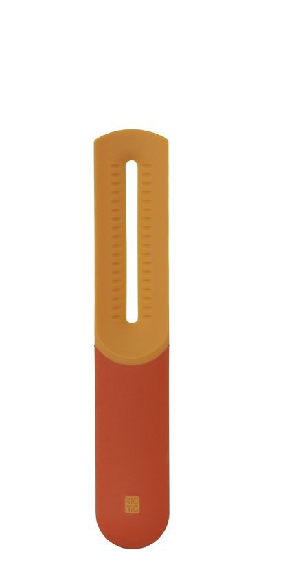 RIG-TIG by Stelton - Zestaw do Serów - Nóż + Krajacz - Pomarańczowy