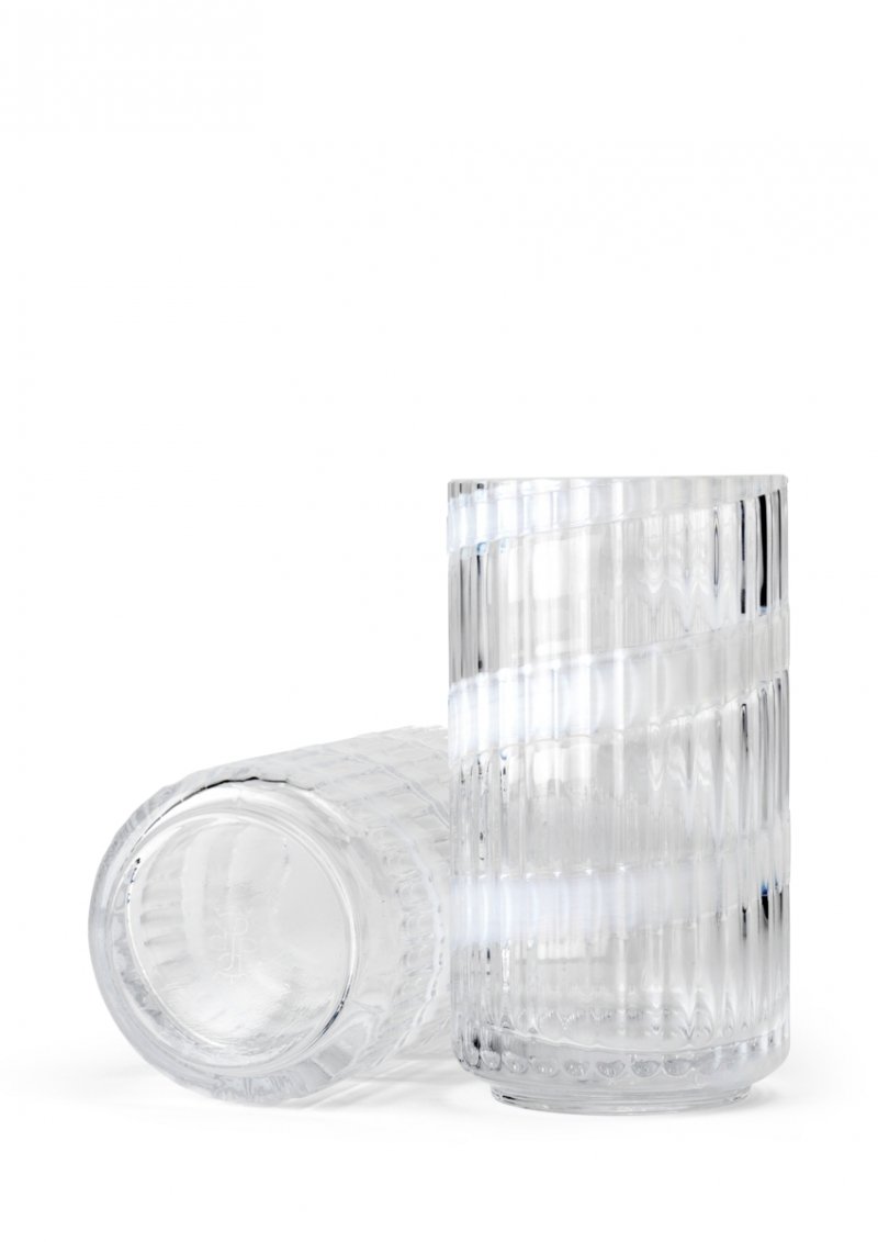 Lyngby Porcelain LYNGBY Wazon Szklany 15,5 cm / Swirl